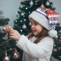 Personalized Cuba Christmas Santa Hat Coat Of Arms Xmas Vibe - Wonder Print Shop