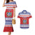 Personalized Cuba Christmas Couples Matching Mermaid Dress and Hawaiian Shirt Coat Of Arms Xmas Vibe - Wonder Print Shop