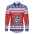 Personalized Cuba Christmas Family Matching Long Sleeve Bodycon Dress and Hawaiian Shirt Coat Of Arms Xmas Vibe - Wonder Print Shop