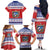 Personalized Cuba Christmas Family Matching Off The Shoulder Long Sleeve Dress and Hawaiian Shirt Coat Of Arms Xmas Vibe - Wonder Print Shop