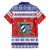 Personalized Cuba Christmas Family Matching Off The Shoulder Long Sleeve Dress and Hawaiian Shirt Coat Of Arms Xmas Vibe - Wonder Print Shop