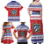 Personalized Cuba Christmas Family Matching Off Shoulder Maxi Dress and Hawaiian Shirt Coat Of Arms Xmas Vibe - Wonder Print Shop