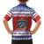 Personalized Cuba Christmas Family Matching Off Shoulder Short Dress and Hawaiian Shirt Coat Of Arms Xmas Vibe - Wonder Print Shop