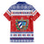Personalized Cuba Christmas Family Matching Off Shoulder Short Dress and Hawaiian Shirt Coat Of Arms Xmas Vibe - Wonder Print Shop