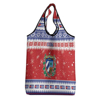 Cuba Christmas Grocery Bag Coat Of Arms Xmas Vibe - Wonder Print Shop