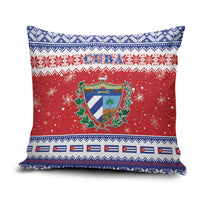Cuba Christmas Pillow Cover Coat Of Arms Xmas Vibe - Wonder Print Shop