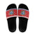 Cuba Christmas Slide Sandals Coat Of Arms Xmas Vibe - Wonder Print Shop