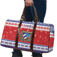 Cuba Christmas Travel Bag Coat Of Arms Xmas Vibe - Wonder Print Shop