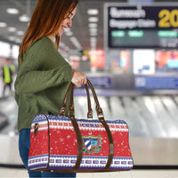 Cuba Christmas Travel Bag Coat Of Arms Xmas Vibe - Wonder Print Shop