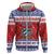Personalized Cuba Christmas Zip Hoodie Coat Of Arms Xmas Vibe - Wonder Print Shop