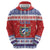 Personalized Cuba Christmas Zip Hoodie Coat Of Arms Xmas Vibe - Wonder Print Shop