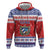Personalized Cuba Christmas Zip Hoodie Coat Of Arms Xmas Vibe - Wonder Print Shop