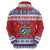 Personalized Cuba Christmas Zip Hoodie Coat Of Arms Xmas Vibe - Wonder Print Shop