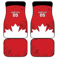 Canada Hockey Car Mats Maple Leaves Sporty Style