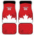 Canada Hockey Car Mats Maple Leaves Sporty Style