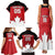 Custom Canada Hockey Family Matching Tank Maxi Dress and Hawaiian Shirt Maple Leaves Sporty Style