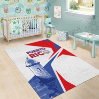 Puerto Rico Baseball Area Rug El Morro Sporty Style