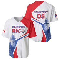 Puerto Rico Baseball Custom Baseball Jersey El Morro Sporty Style