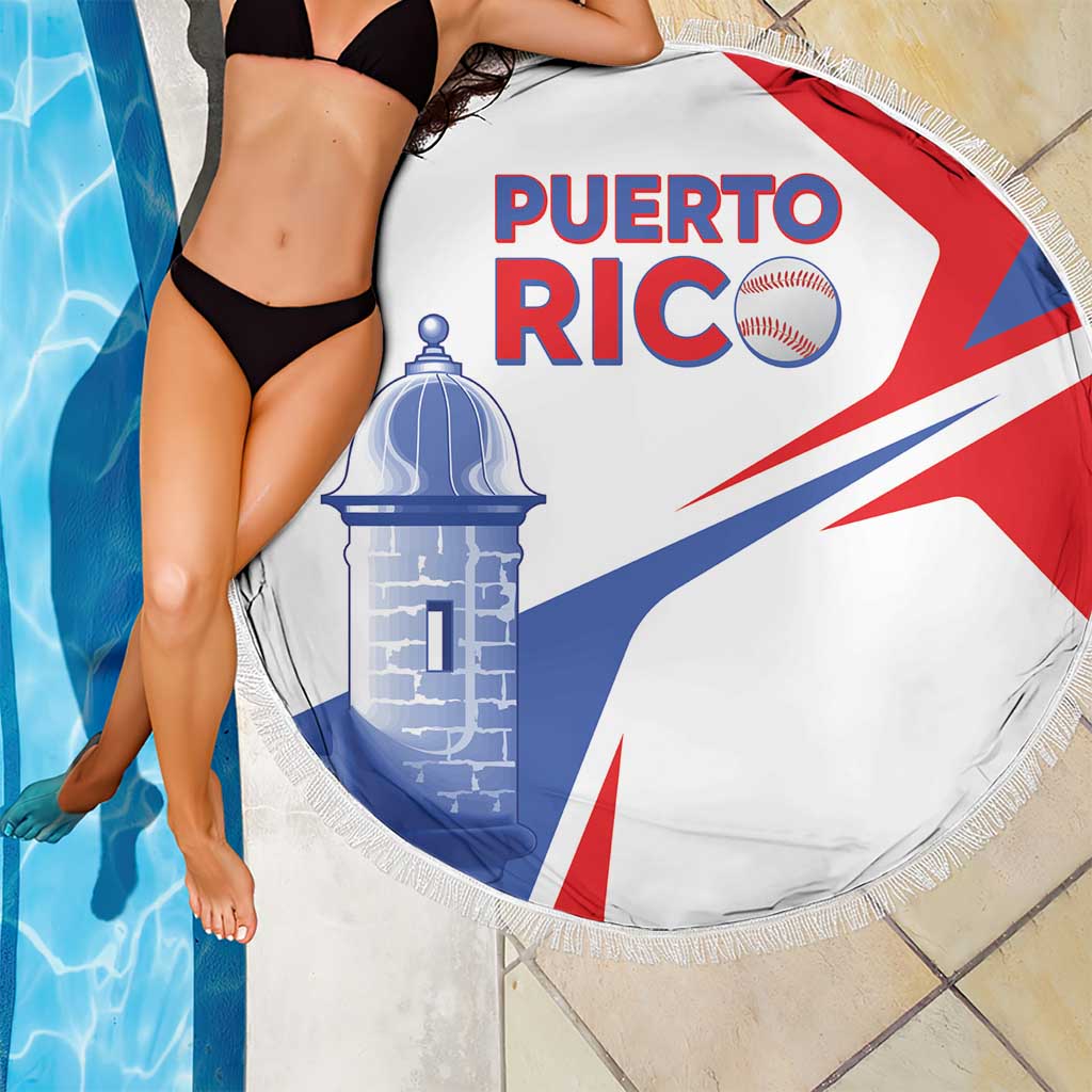 Puerto Rico Baseball Beach Blanket El Morro Sporty Style