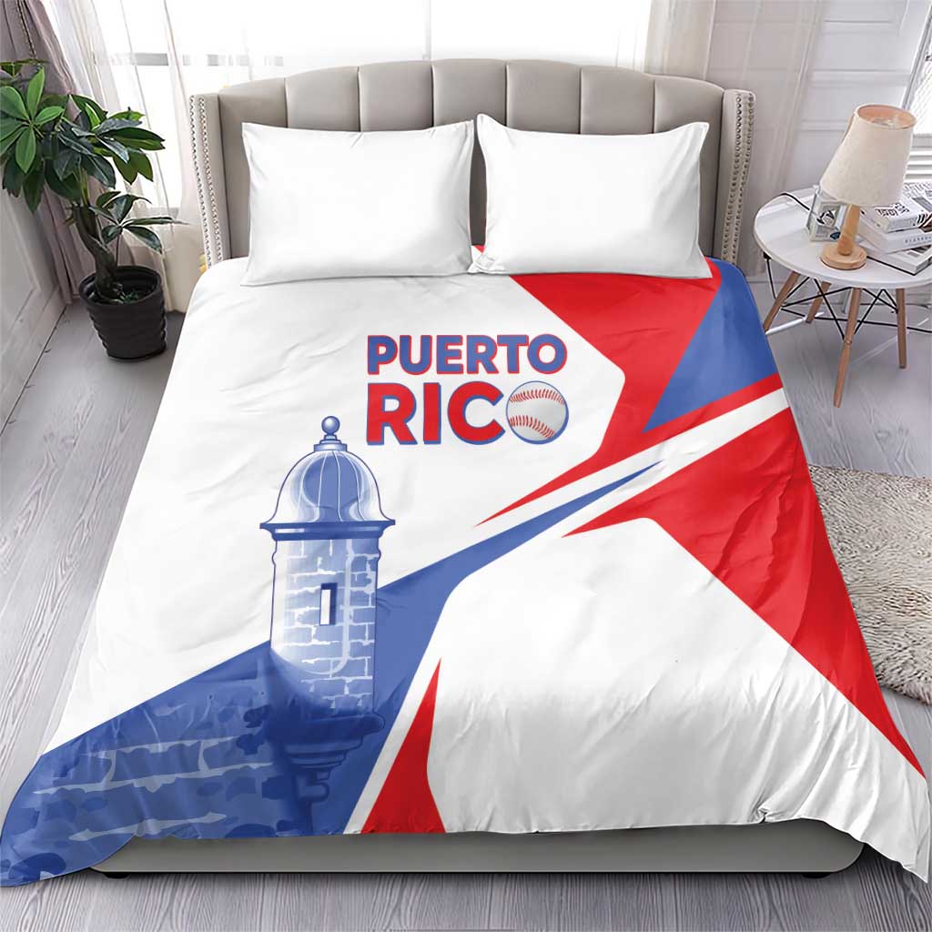 Puerto Rico Baseball Bedding Set El Morro Sporty Style