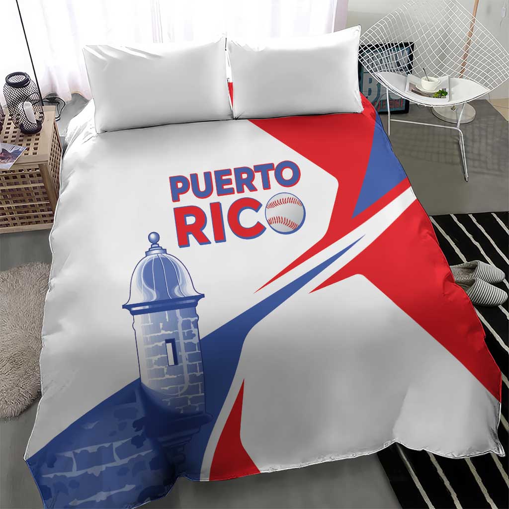 Puerto Rico Baseball Bedding Set El Morro Sporty Style