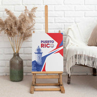 Puerto Rico Baseball Canvas Wall Art El Morro Sporty Style