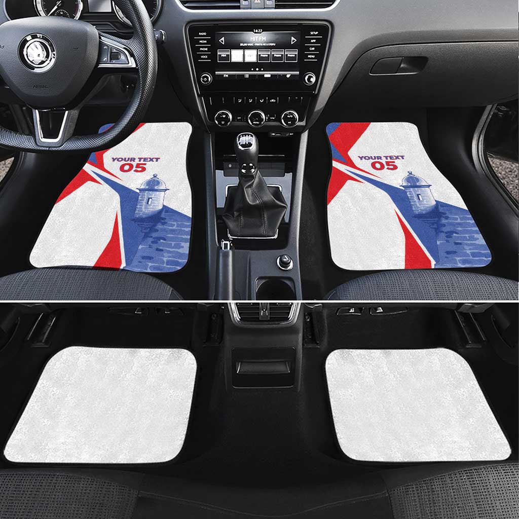 Puerto Rico Baseball Car Mats El Morro Sporty Style
