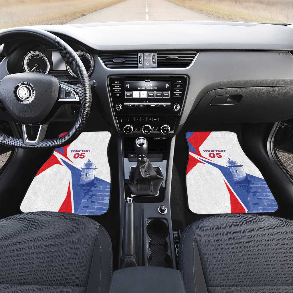 Puerto Rico Baseball Car Mats El Morro Sporty Style