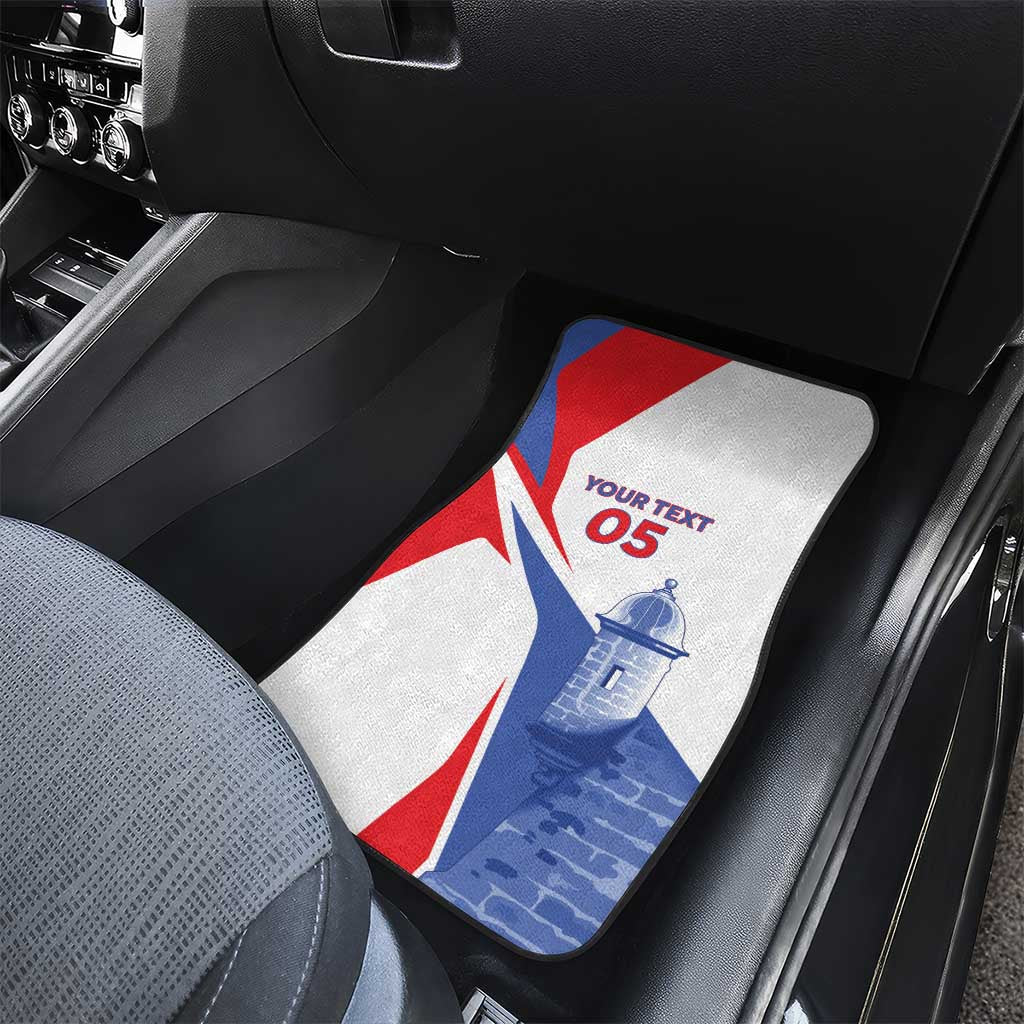 Puerto Rico Baseball Car Mats El Morro Sporty Style