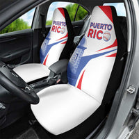 Puerto Rico Baseball Car Seat Cover El Morro Sporty Style