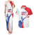 Puerto Rico Baseball Custom Couples Matching Tank Maxi Dress and Hawaiian Shirt El Morro Sporty Style