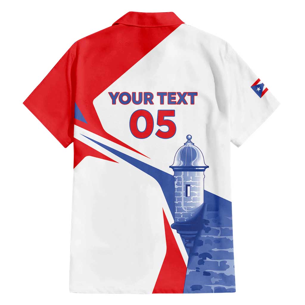 Puerto Rico Baseball Custom Family Matching Long Sleeve Bodycon Dress and Hawaiian Shirt El Morro Sporty Style