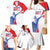 Puerto Rico Baseball Custom Family Matching Mermaid Dress and Hawaiian Shirt El Morro Sporty Style