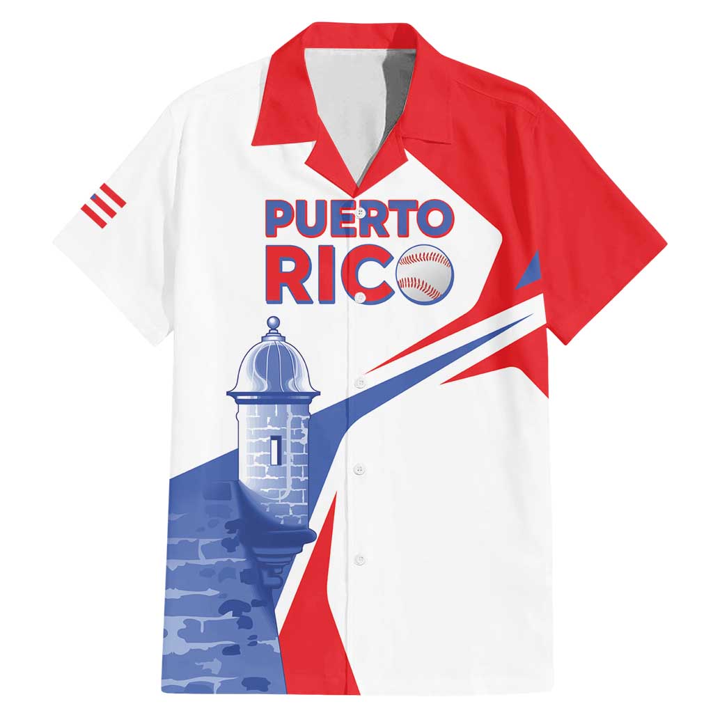 Puerto Rico Baseball Custom Family Matching Mermaid Dress and Hawaiian Shirt El Morro Sporty Style