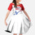 Puerto Rico Baseball Custom Family Matching Off Shoulder Maxi Dress and Hawaiian Shirt El Morro Sporty Style