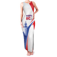 Puerto Rico Baseball Custom Family Matching Tank Maxi Dress and Hawaiian Shirt El Morro Sporty Style