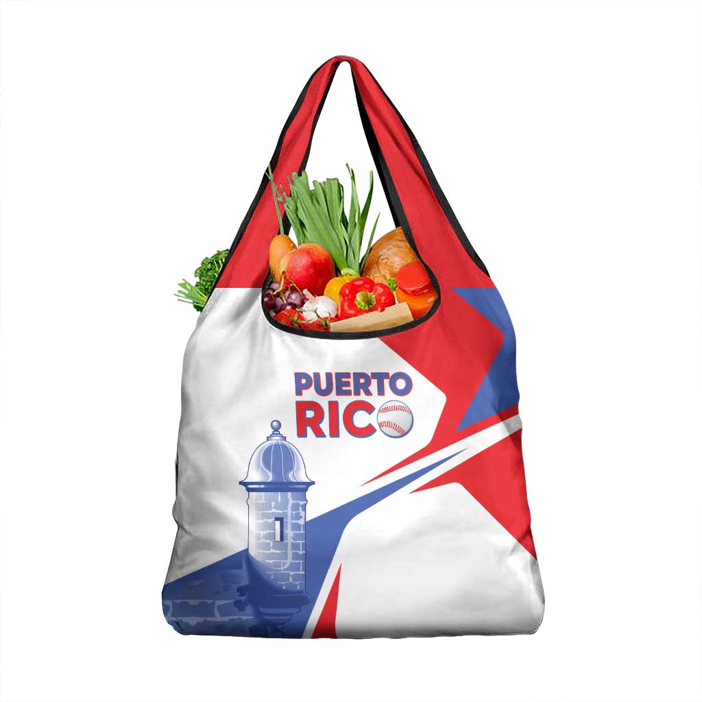 Puerto Rico Baseball Grocery Bag El Morro Sporty Style