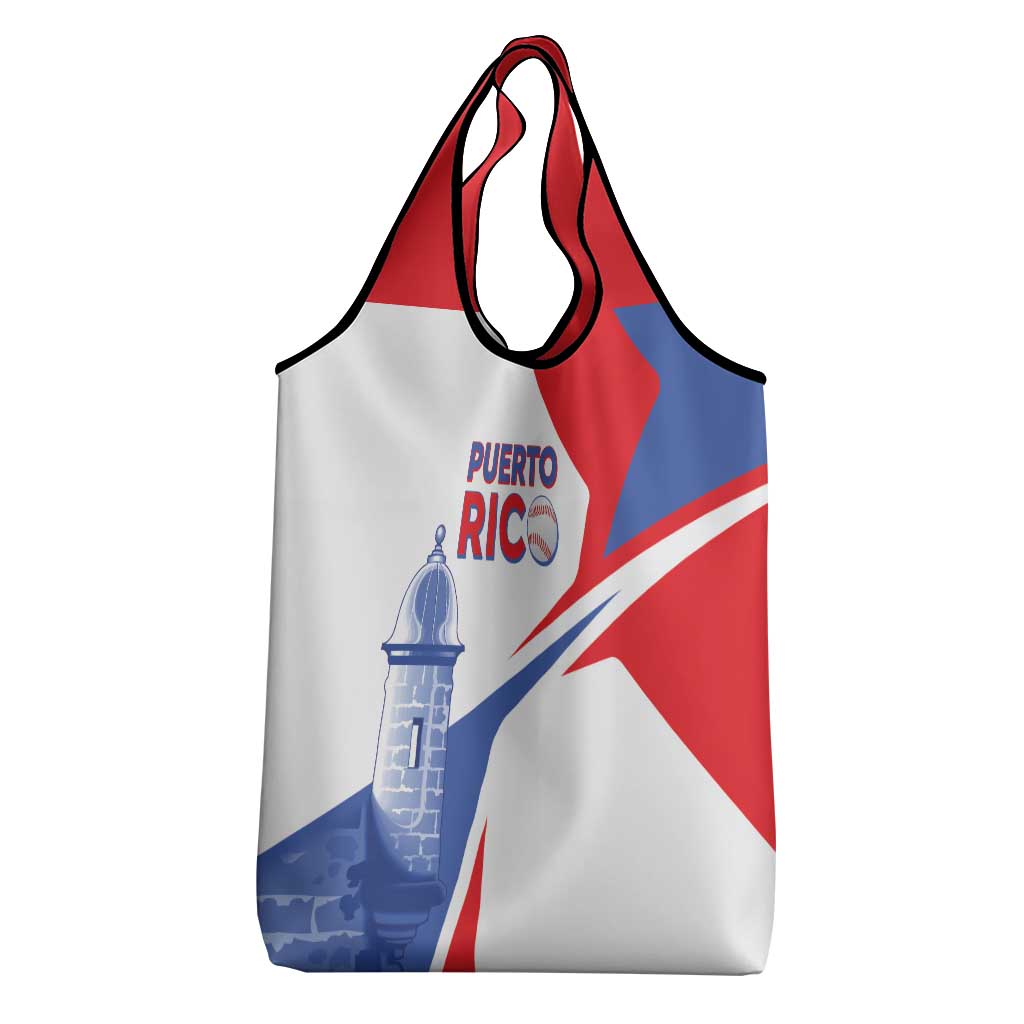 Puerto Rico Baseball Grocery Bag El Morro Sporty Style