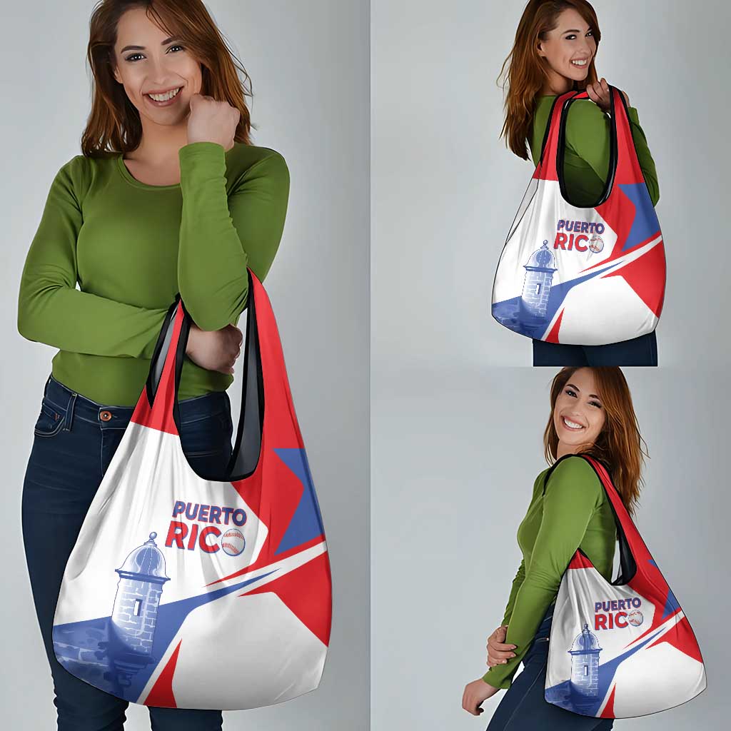 Puerto Rico Baseball Grocery Bag El Morro Sporty Style