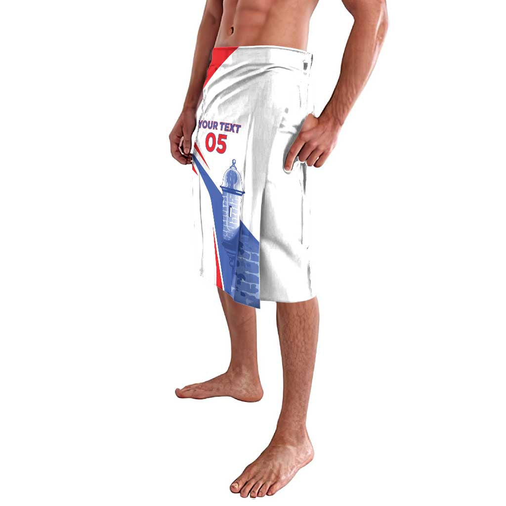 Puerto Rico Baseball Custom Lavalava El Morro Sporty Style