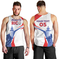 Puerto Rico Baseball Custom Men Tank Top El Morro Sporty Style