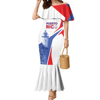 Puerto Rico Baseball Custom Mermaid Dress El Morro Sporty Style