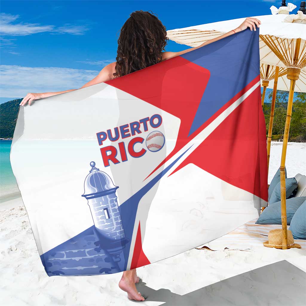 Puerto Rico Baseball Sarong El Morro Sporty Style