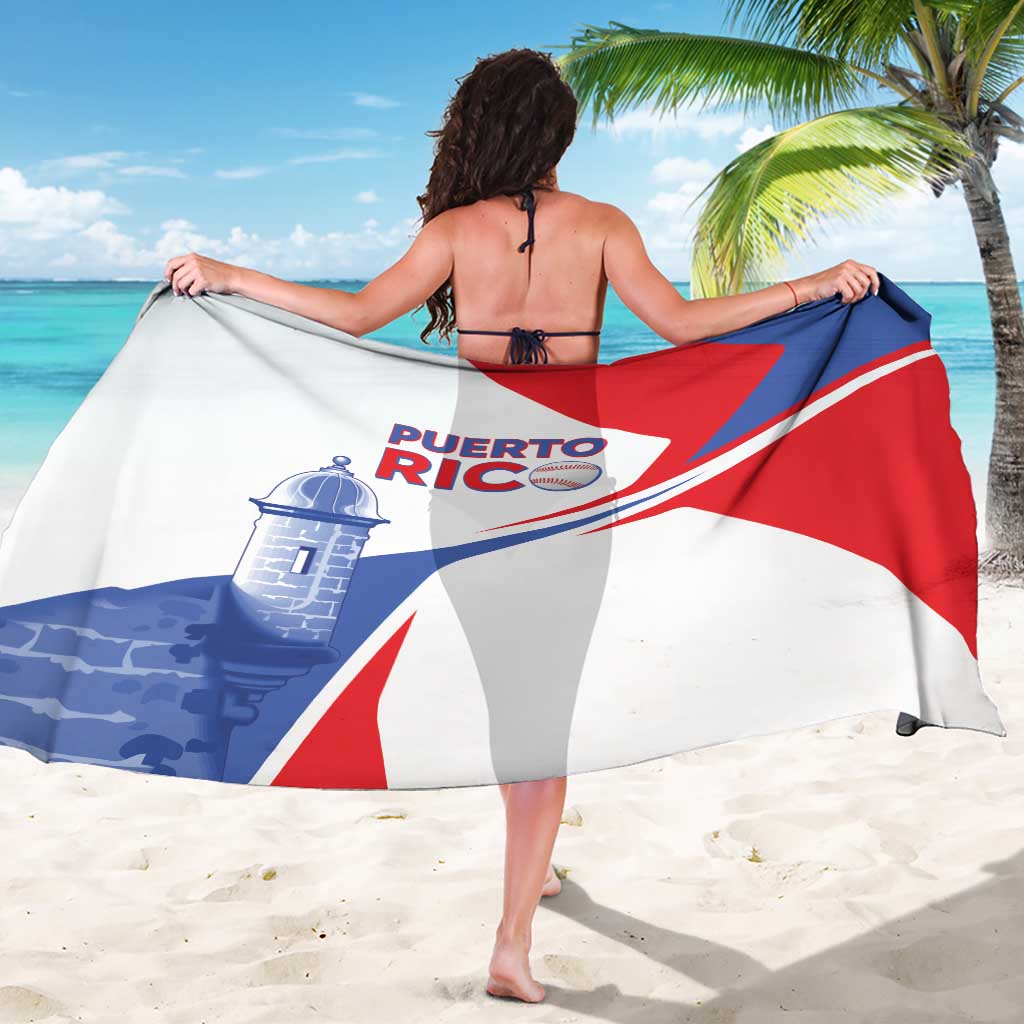 Puerto Rico Baseball Sarong El Morro Sporty Style