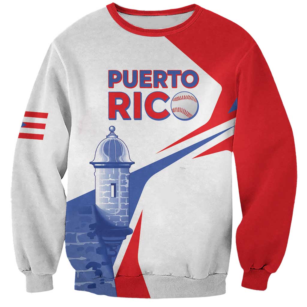 Puerto Rico Baseball Custom Sweatshirt El Morro Sporty Style