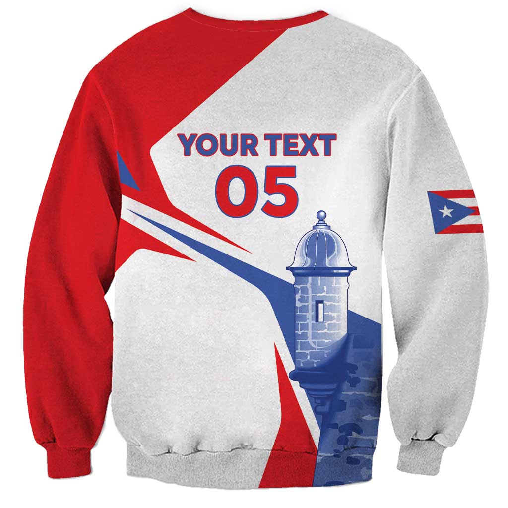 Puerto Rico Baseball Custom Sweatshirt El Morro Sporty Style