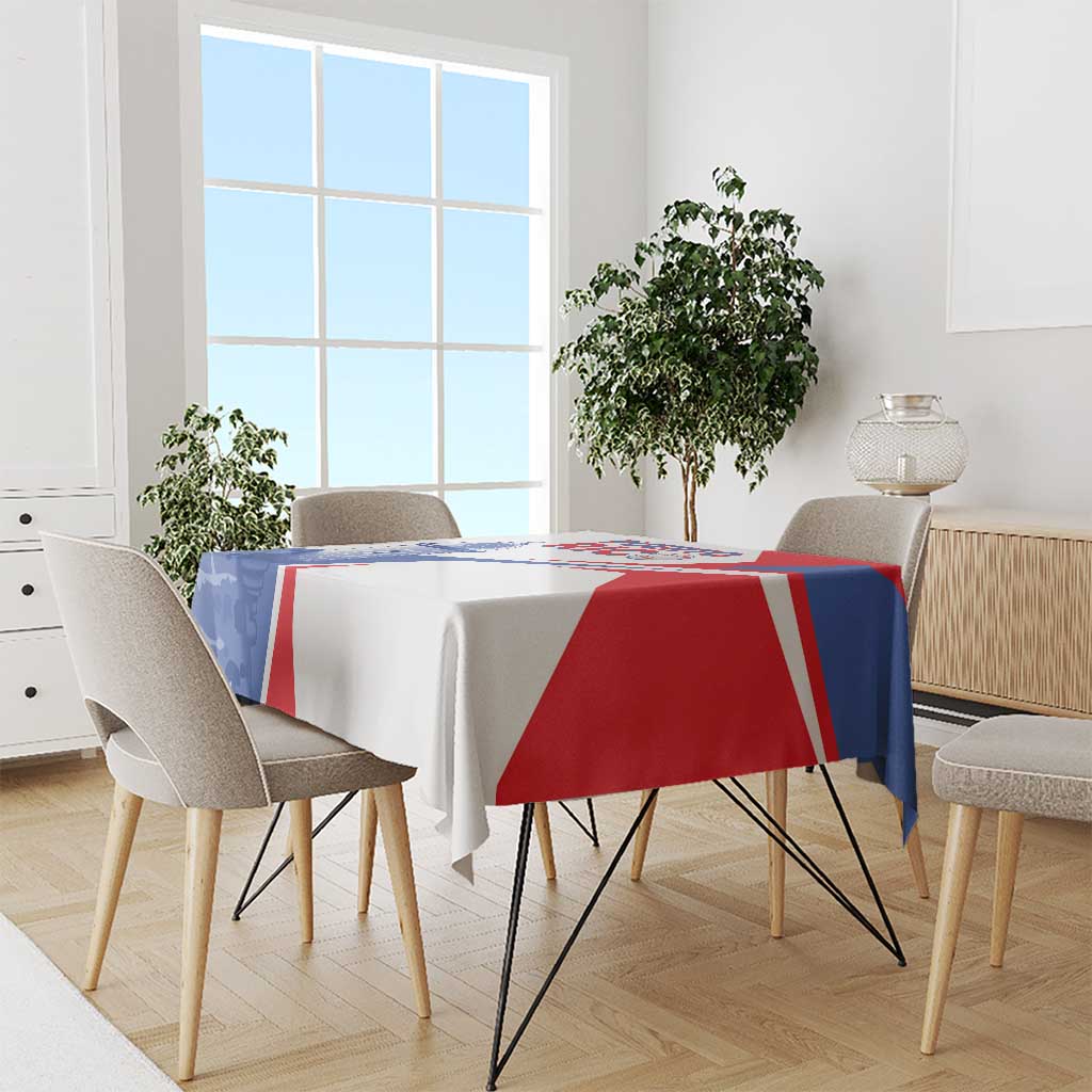 Puerto Rico Baseball Tablecloth El Morro Sporty Style