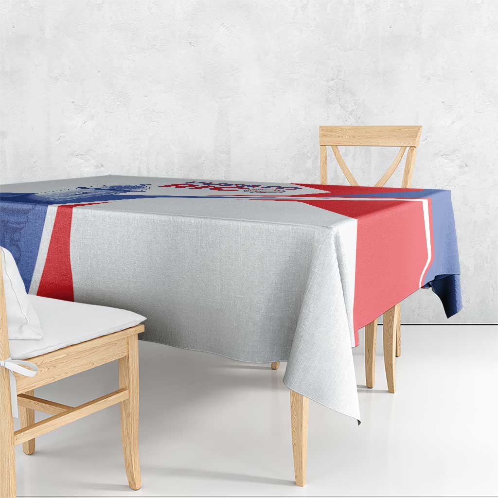 Puerto Rico Baseball Tablecloth El Morro Sporty Style