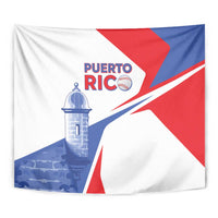 Puerto Rico Baseball Tapestry El Morro Sporty Style