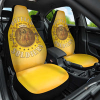 Honor Buffalo Soldiers Car Seat Cover African American Cavalry Yellow Version - Wonder Print Shop